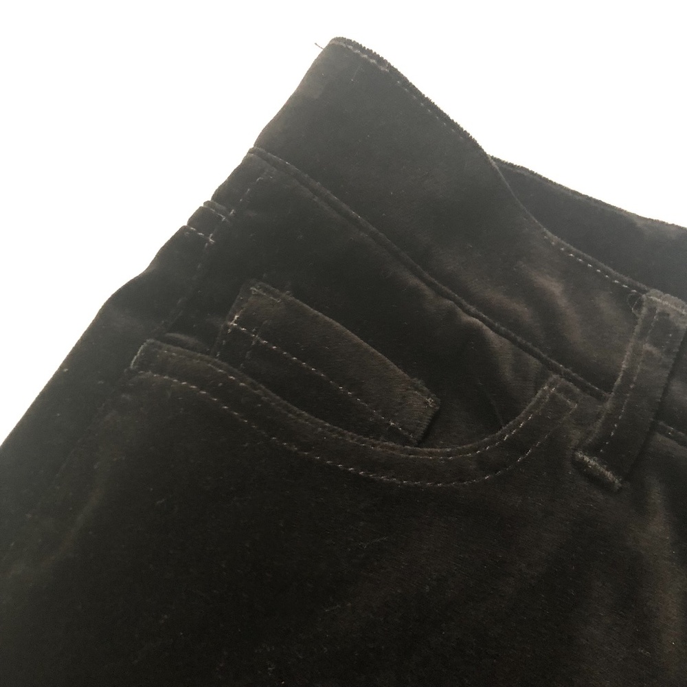 Banana Republic Black Velvet Jeans
